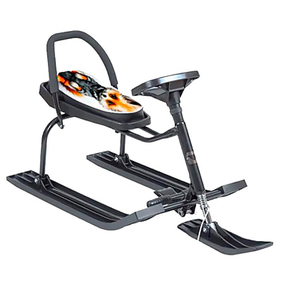 Снегокат Snowkat Play Грей со складной спинкой 212 1